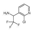 1-(2-chloropyridin-3-yl)-2,2,2-trifluoroethanamine Structure