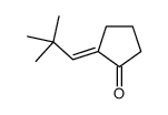 2-(2,2-dimethylpropylidene)cyclopentan-1-one结构式