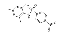 N-(2,4,6-trimethylphenyl)-4-nitrobenzenesulfonamide图片