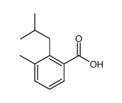 2-isobutyl-3-methylbenzoic acid结构式
