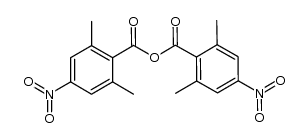 2,6-dimethyl-4-nitrobenzoic anhydride Structure