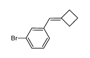 1-bromo-3-(cyclobutylidenemethyl)benzene结构式