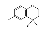 4-bromo-4,6-dimethylchroman Structure