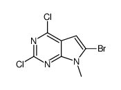 6-溴-2,4-二氯-7-甲基-7H-吡咯并[2,3-d]嘧啶图片