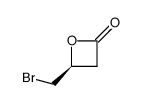 (S)-4-bromomethyl-β-lactone Structure