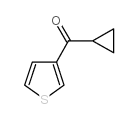 CYCLOPROPYL 3-THIENYL KETONE structure