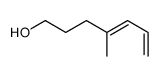 4-methylhepta-4,6-dien-1-ol Structure