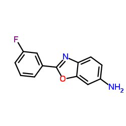 2-(3-Fluorophenyl)-1,3-benzoxazol-6-amine结构式