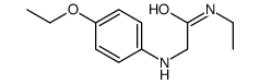 2-(4-ethoxyanilino)-N-ethylacetamide Structure