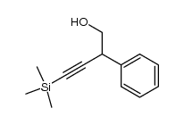 2-phenyl-4-trimethylsilyl-3-butyn-1-ol结构式