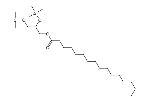 Hexadecanoic acid 2,3-bis[(trimethylsilyl)oxy]propyl ester picture
