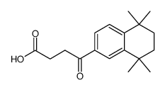 4-(5,5,8,8-tetramethyl-5,6,7,8-tetrahydro-2-naphthyl)-4-oxo butyric acid Structure