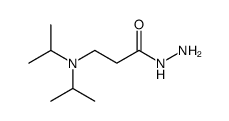 3-(diisopropylamino)propanehydrazide Structure