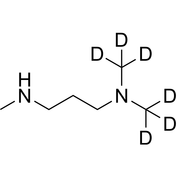 N,N,N-Trimethyl-1,3-propanediamine-d6 Structure