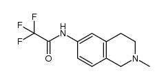 2-methyl-6-trifluoroacetamido-1,2,3,4-tetrahydroisoquinoline Structure