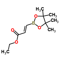 3-(4,4,5,5-四甲基-[1,3,2]二噁硼烷-2-基)-丙烯酸乙酯图片