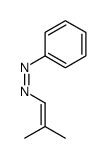 2-methylprop-1-enyl(phenyl)diazene Structure