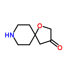 1-Oxa-8-azaspiro[4.5]decan-3-one hydrochloride structure