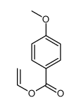 ethenyl 4-methoxybenzoate结构式