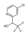 1-(4-chloropyridin-2-yl)-2,2,2-trifluoroethanol结构式