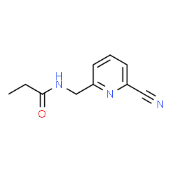 Propanamide,N-[(6-cyano-2-pyridinyl)methyl]-结构式