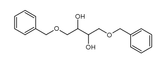 [2S-(R*,R*)]-(-)-1,4-bis(phenylmethoxy)-2,3-butanediol Structure