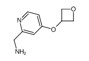 [4-(Oxetan-3-yloxy)pyridin-2-yl]methanamine Structure