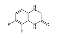 7,8-difluoro-3,4-dihydroquinoxalin-2(1H)-one结构式
