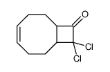 9,9-dichlorobicyclo[6.2.0]dec-4-en-10-one结构式