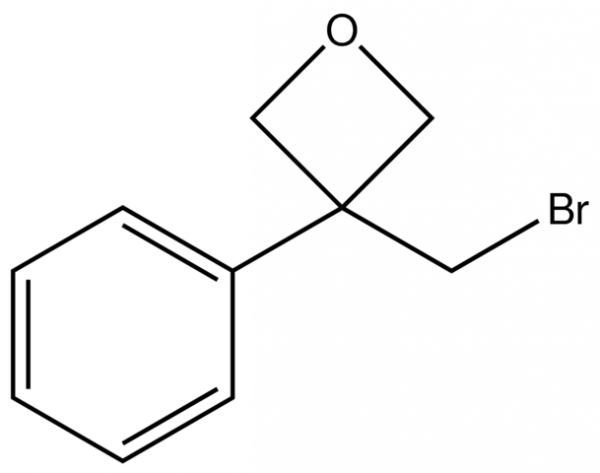 3-(Bromomethyl)-3-phenyloxetane Structure