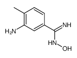 3-amino-N-hydroxy-4-methylbenzimidamide结构式