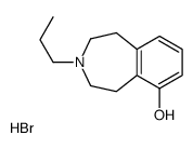 3-propyl-1,2,4,5-tetrahydro-3-benzazepin-6-ol,hydrobromide Structure