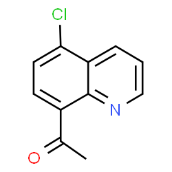 1-(5-Chloroquinolin-8-yl)ethanone Structure