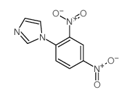 1H-Imidazole,1-(2,4-dinitrophenyl)- structure