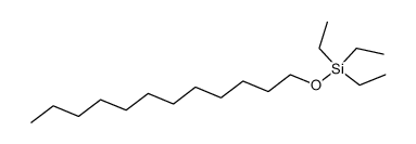 CH3(CH2)11OSiEt3 Structure