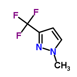 1-甲基-3-三氟甲基-1H-吡唑结构式