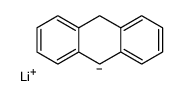 lithium,9,10-dihydroanthracen-10-ide结构式