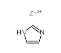 1H-Imidazole, zinc salt(2:1) structure