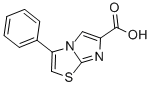 3-phenylimidazo[2,1-b]thiazole-6-carboxylic acid结构式