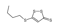 5-butylsulfanyldithiole-3-thione Structure