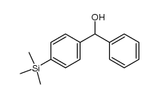 4-trimethylsilanyl-benzhydrol Structure