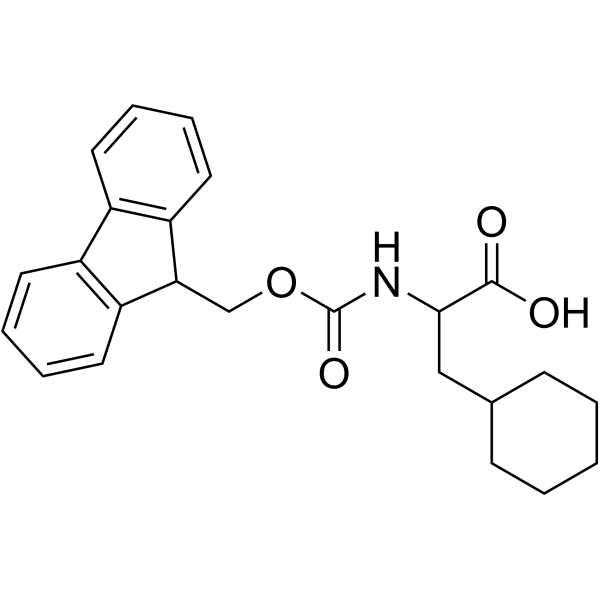 Fmoc-DL-环己基丙氨酸结构式