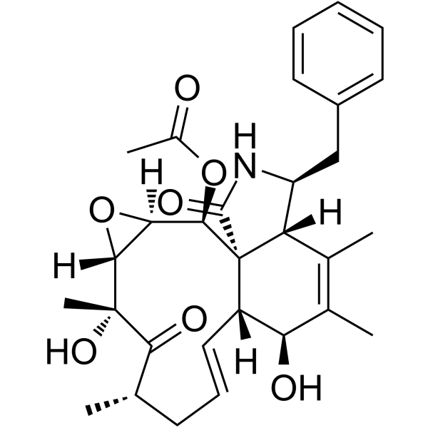 19,20-Epoxycytochalasin C Structure