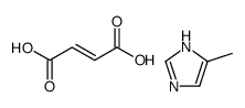 but-2-enedioic acid,5-methyl-1H-imidazole结构式