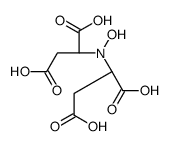 (2S)-2-[1,2-dicarboxyethyl(hydroxy)amino]butanedioic acid结构式
