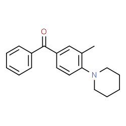 (3-methyl-4-(piperidin-1-yl)phenyl)(phenyl)methanone picture