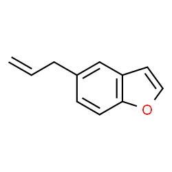 Benzofuran,5-(2-propenyl)- (9CI) Structure