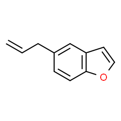 Benzofuran,5-(2-propenyl)- (9CI) structure