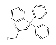 3-Bromo-2-oxopropylidenetriphenylphosphorane结构式