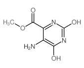 methyl 5-amino-2,6-dioxo-3H-pyrimidine-4-carboxylate结构式